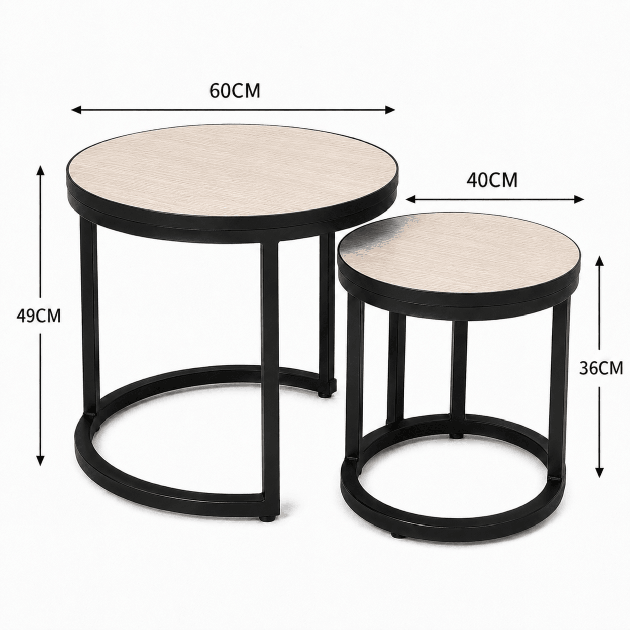 Arlo Cove Nesting Tables - Plush Livings