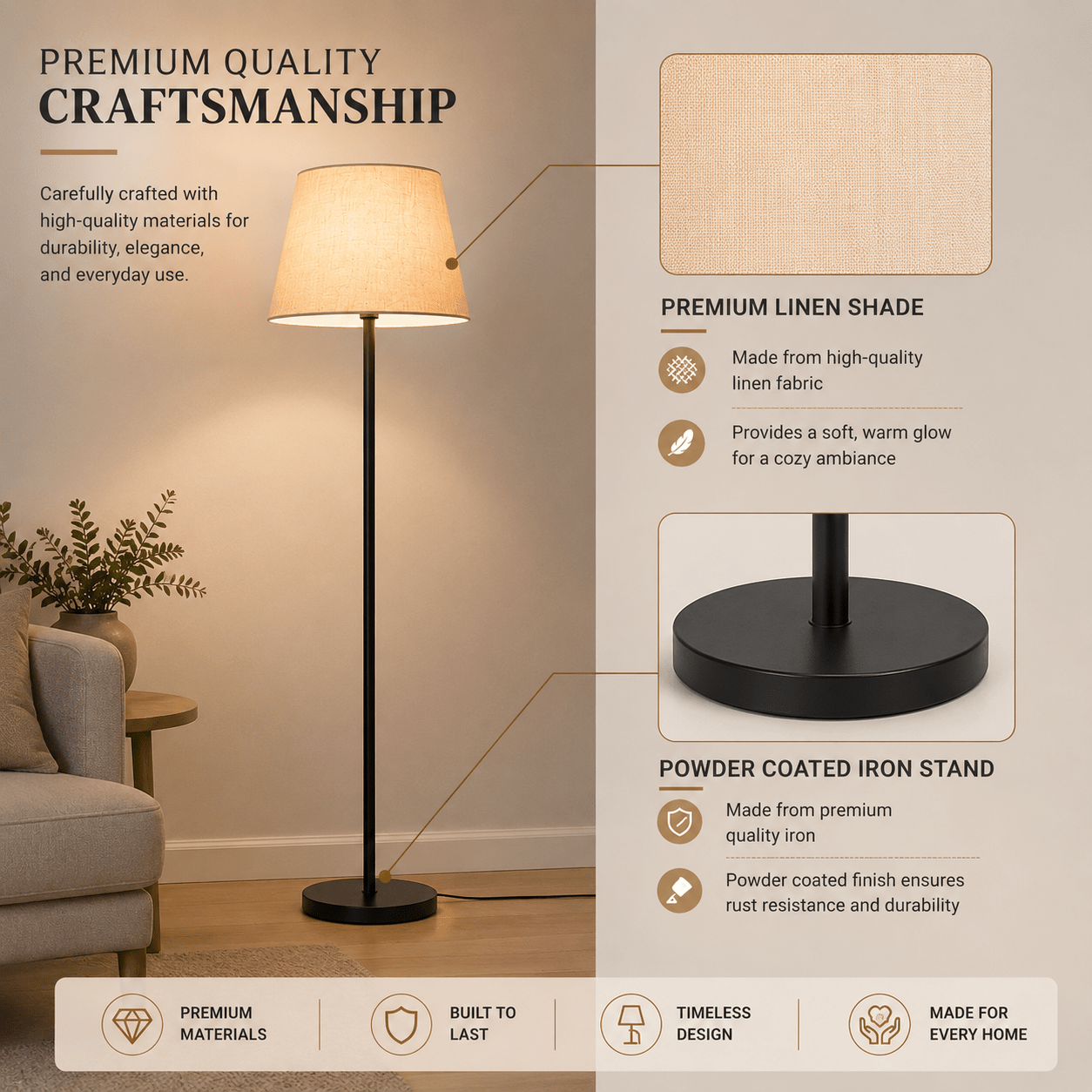 Aura Floor Lamp - Plush Livings