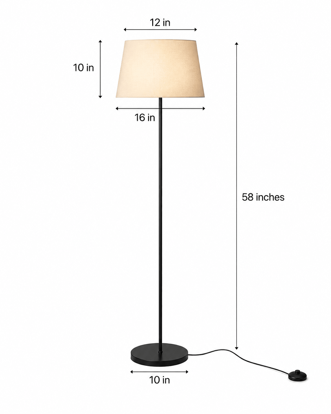 Aura Floor Lamp - Plush Livings