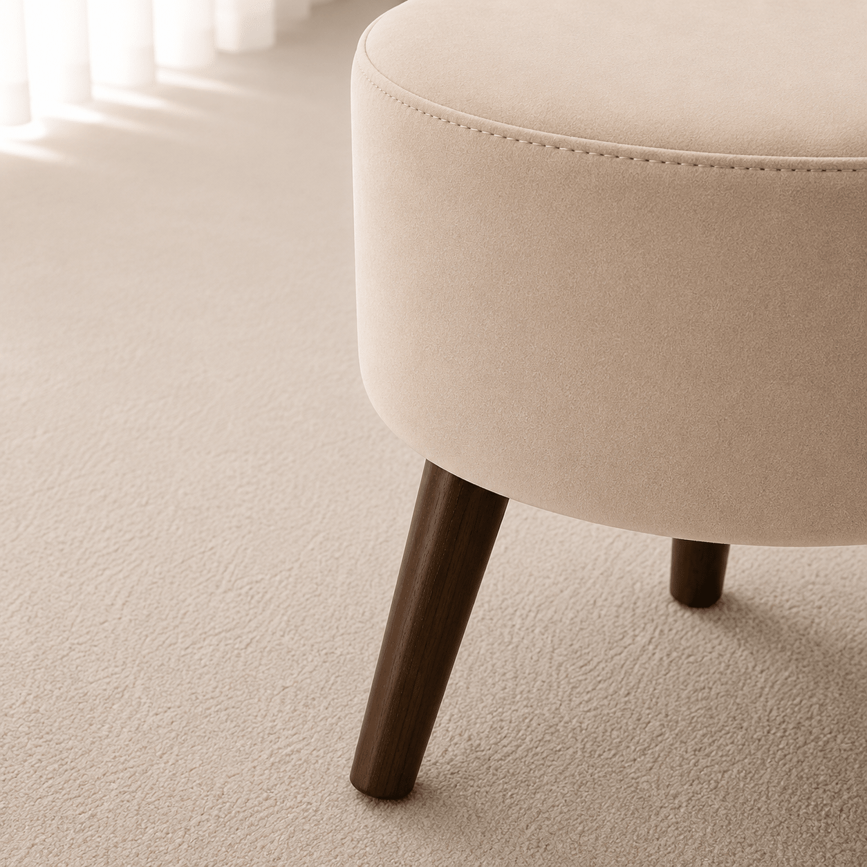 Pearl Nest Ottoman - Plush Livings