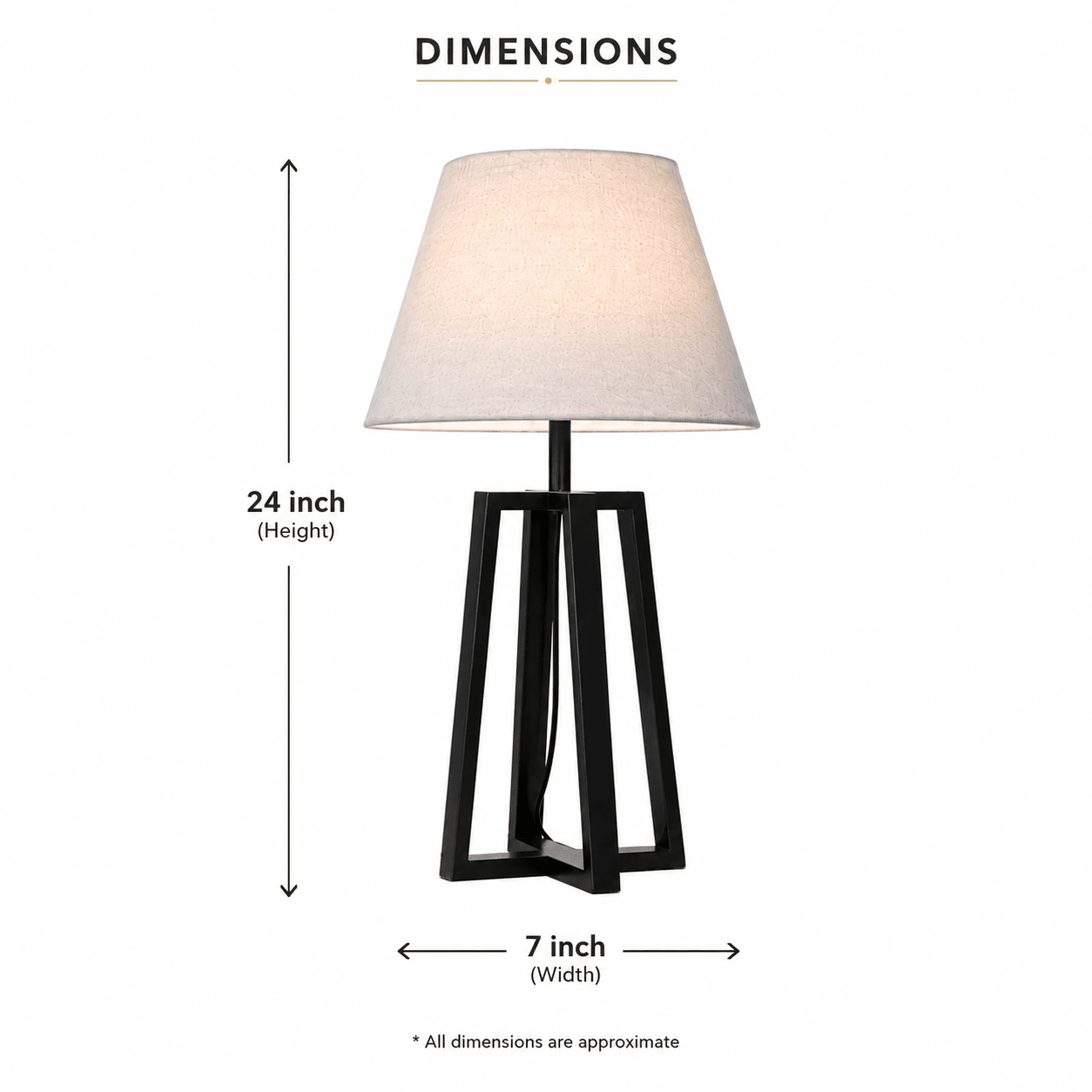 Tria Glow Lamp - Plush Livings