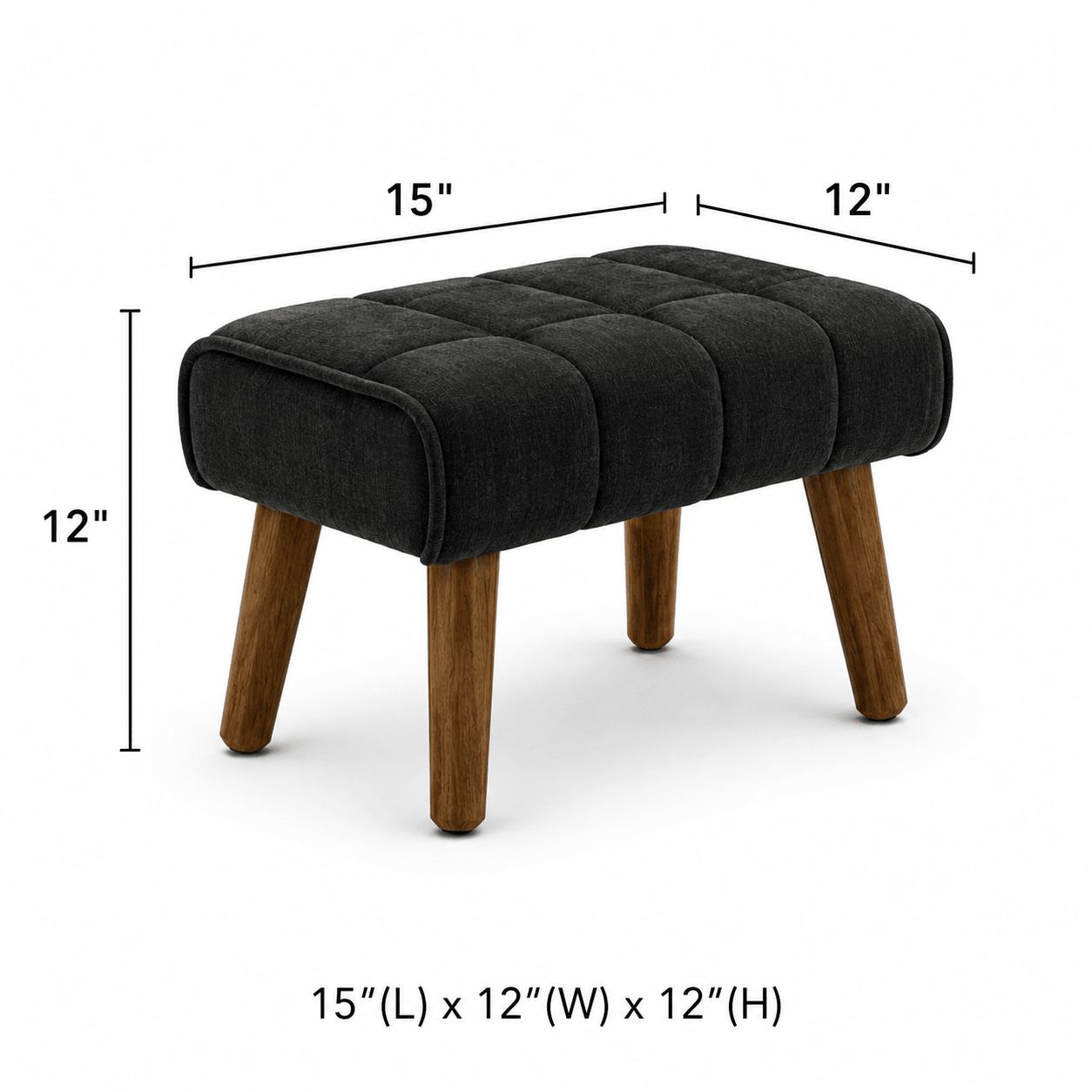 Urban eclipse ottoman - Plush Livings